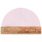 طقم هدايا ملابس أطفال بطبعة خريطة جغرافية باللونين البيج والوردي, 2, hi-res