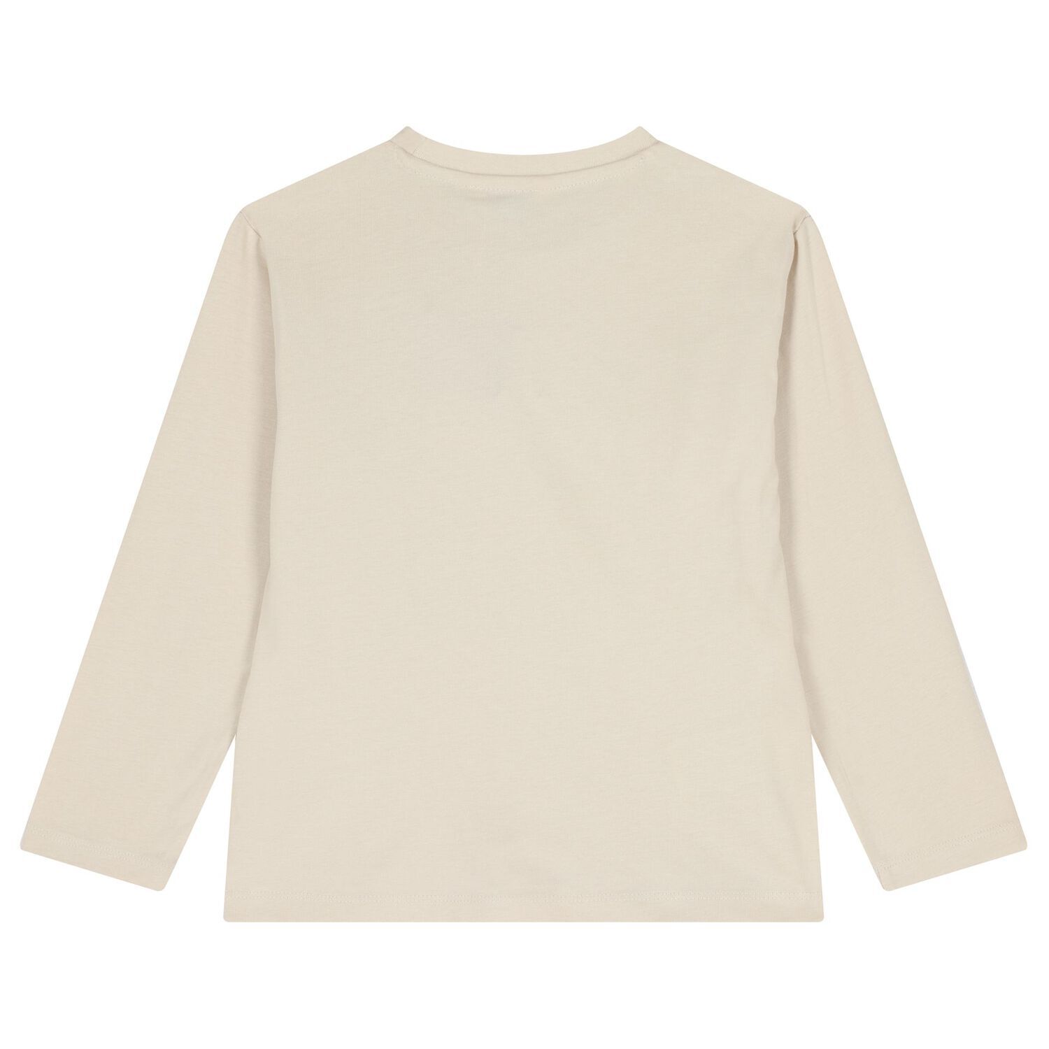 Boys Ivory & Grey Long Sleeve Top ( 2-Pack ), 1, hi-res