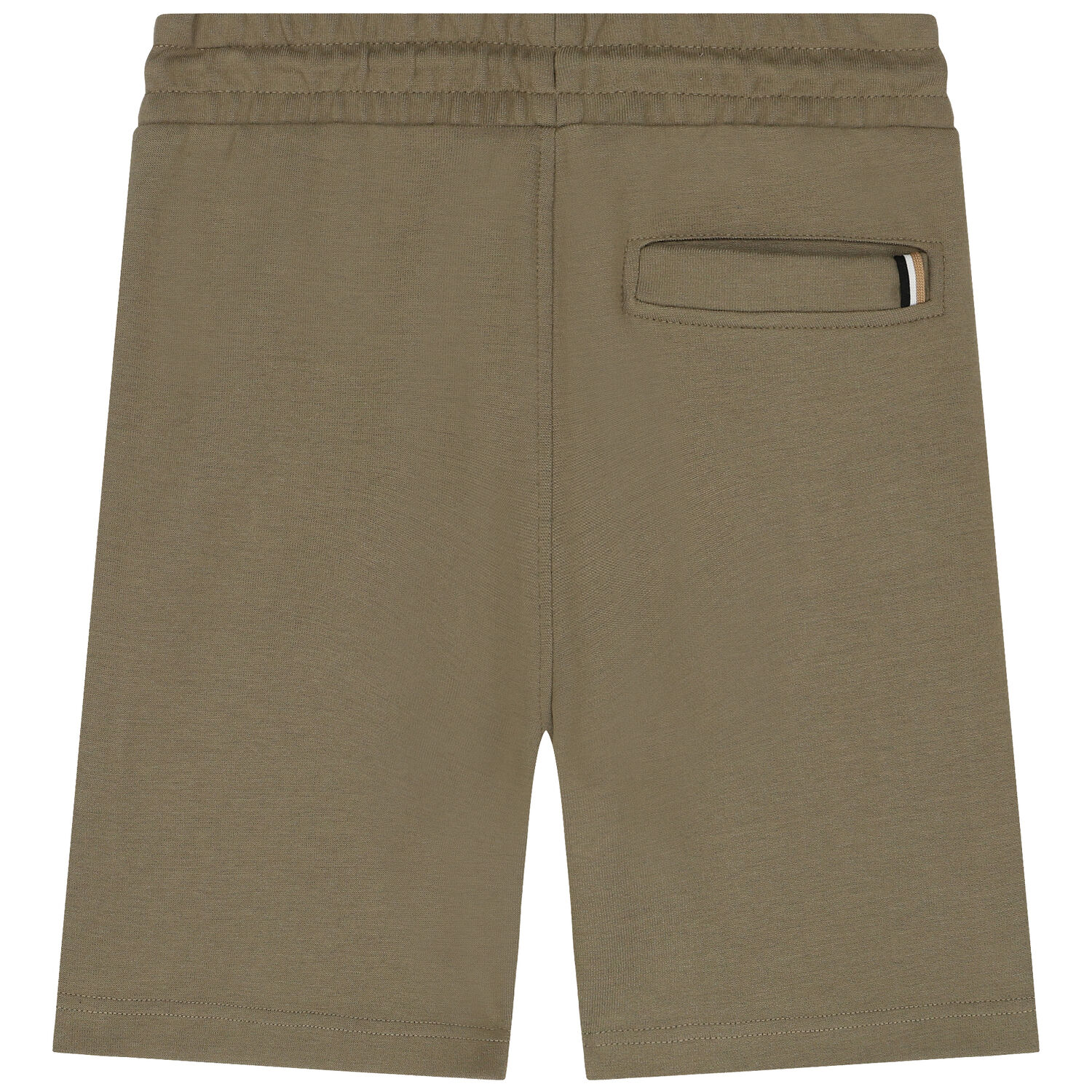 Boys Khaki Green Logo Shorts, 1, hi-res image number null