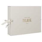 طقم هدايا لملابس الأطفال الرضع بتصميم خريطة جغرافية باللونين العاجي والوردي, 2, hi-res