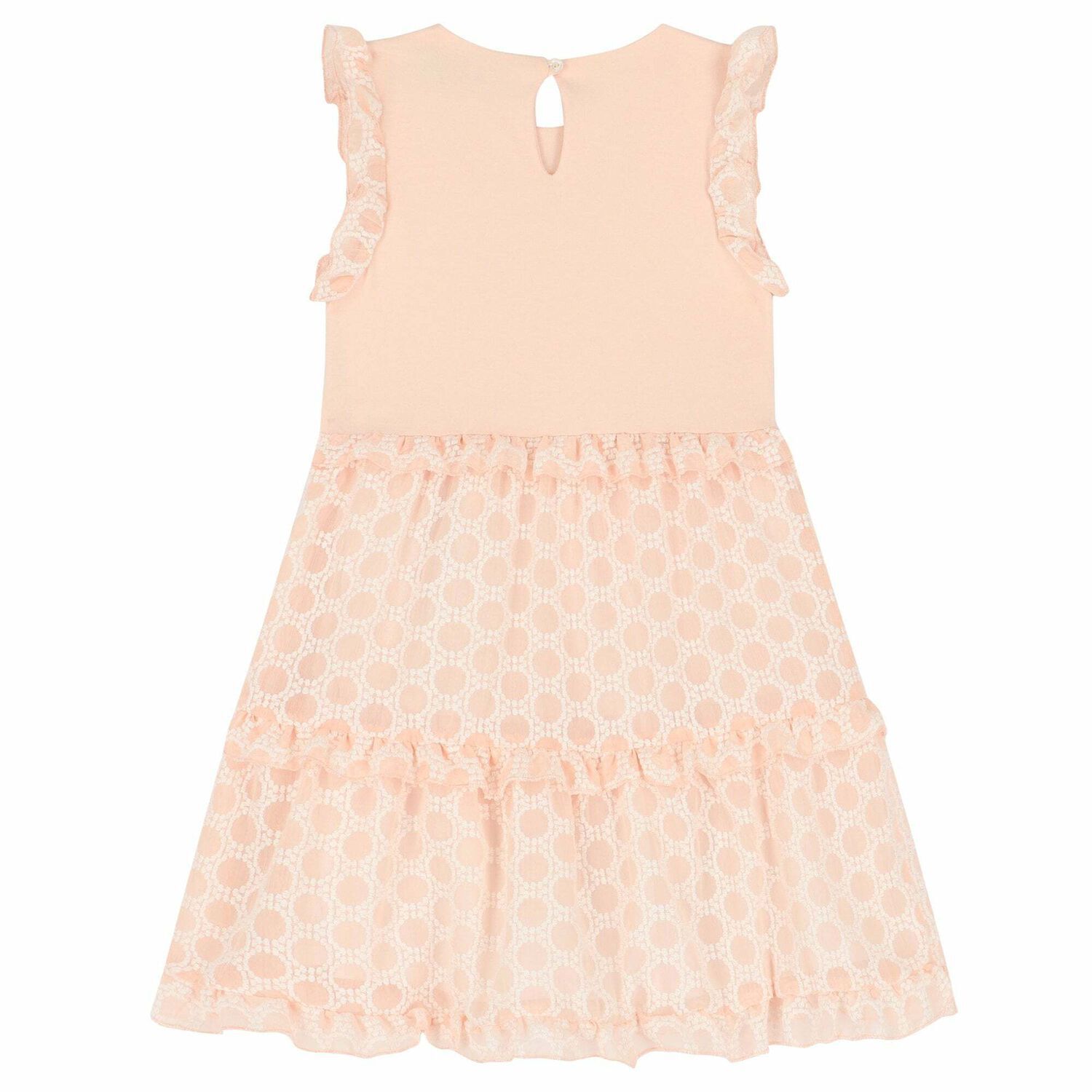 Girls Pink Logo Dress, 1, hi-res image number null