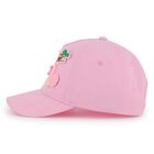 Girls Pink Logo Cap, 1, hi-res