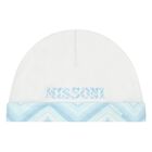 Baby Boys White & Blue Logo Babygrow Gift Set, 1, hi-res