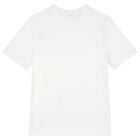 Boys White EKD Logo T-Shirt, 1, hi-res