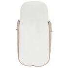 مدس اطفال بطبعه تيدى بير باللون العاجى والبيج , 2, hi-res