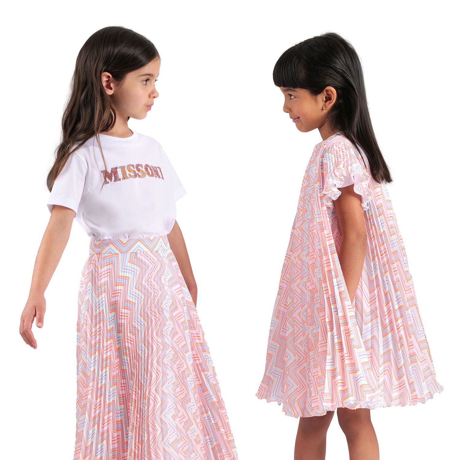 Girls White Logo T-Shirt, 1, hi-res image number null