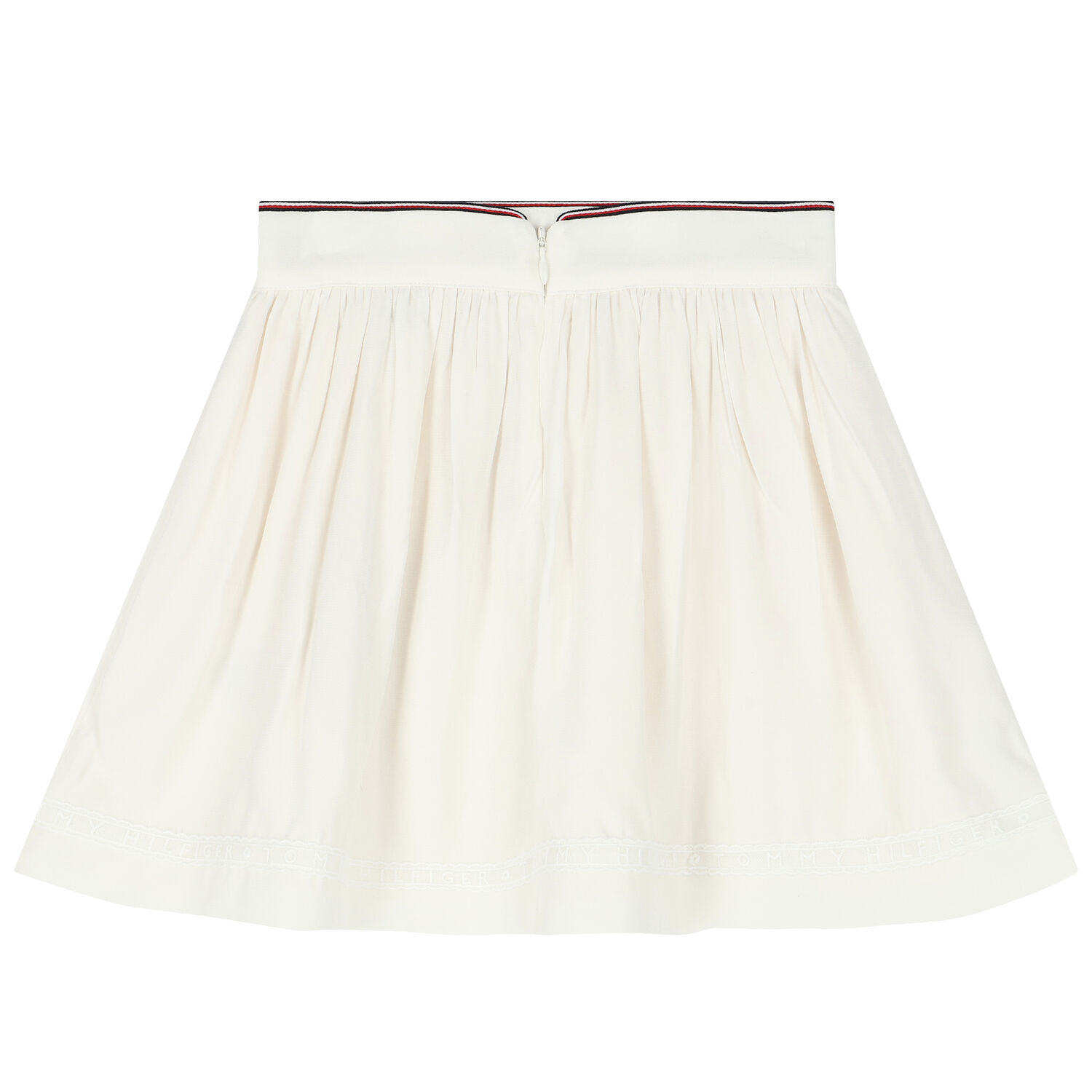 تنورة بالشعار باللون العاجى, 2, hi-res