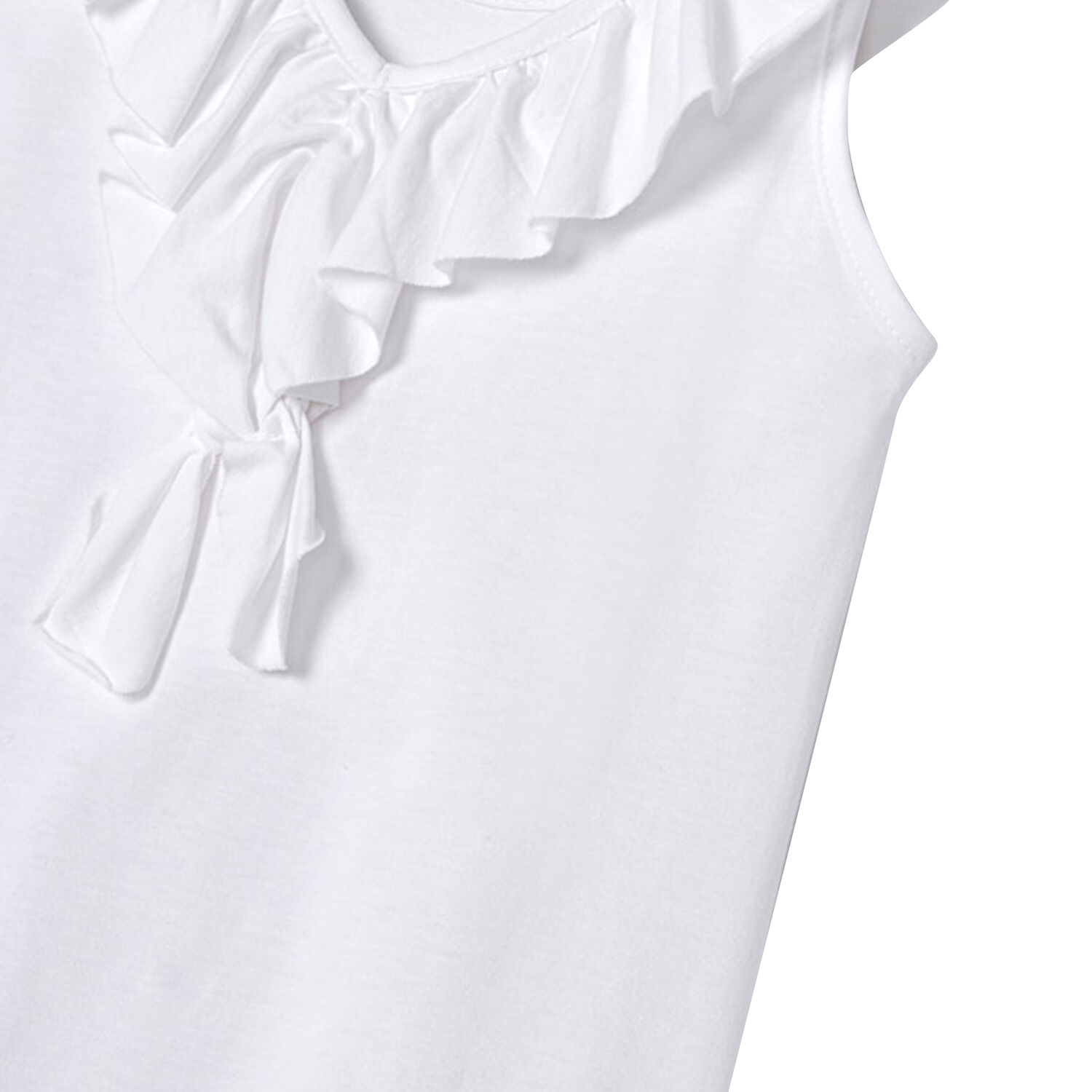 فستان باللون الأبيض , 2, hi-res