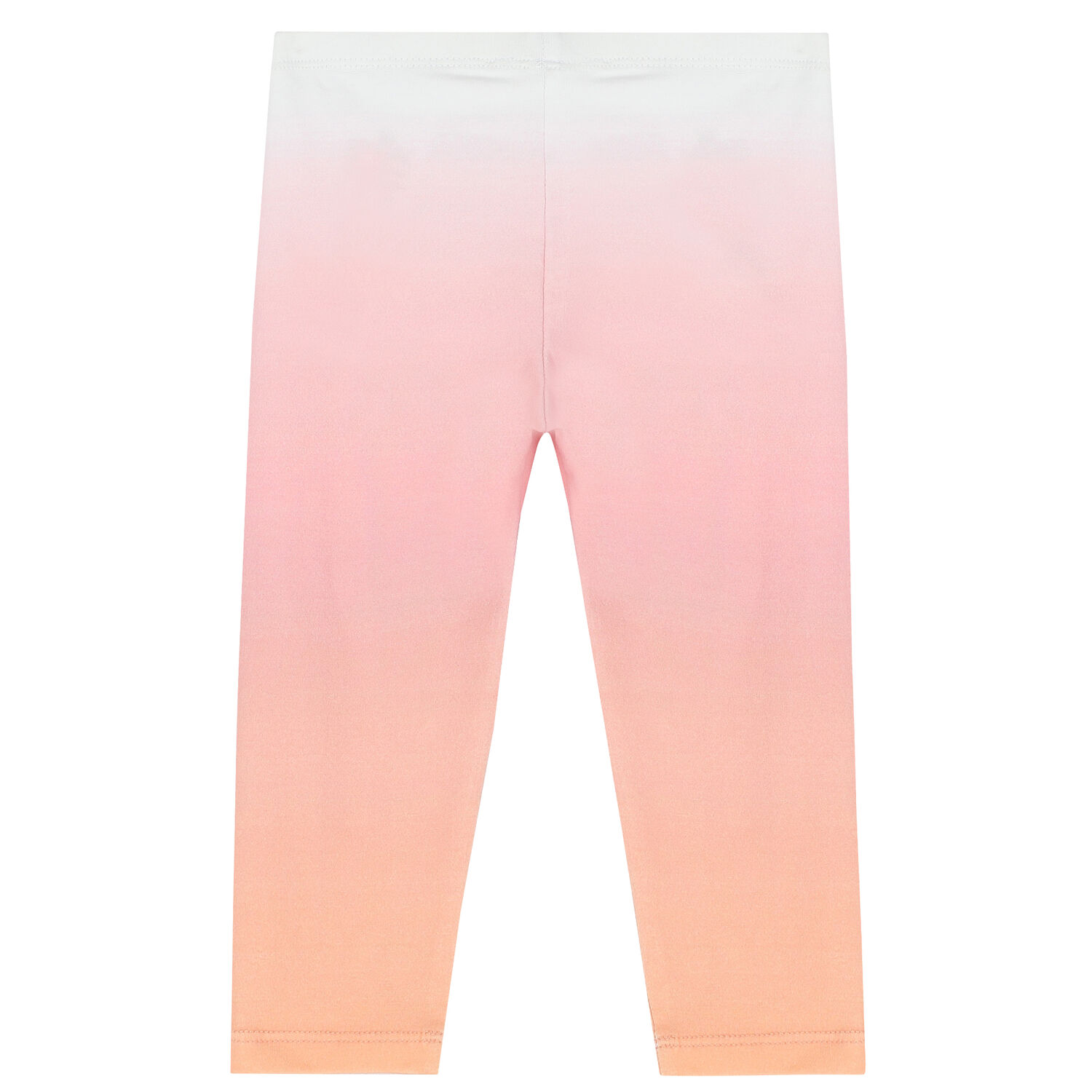 Younger Girls Pink Ombre Logo Leggings, 1, hi-res image number null