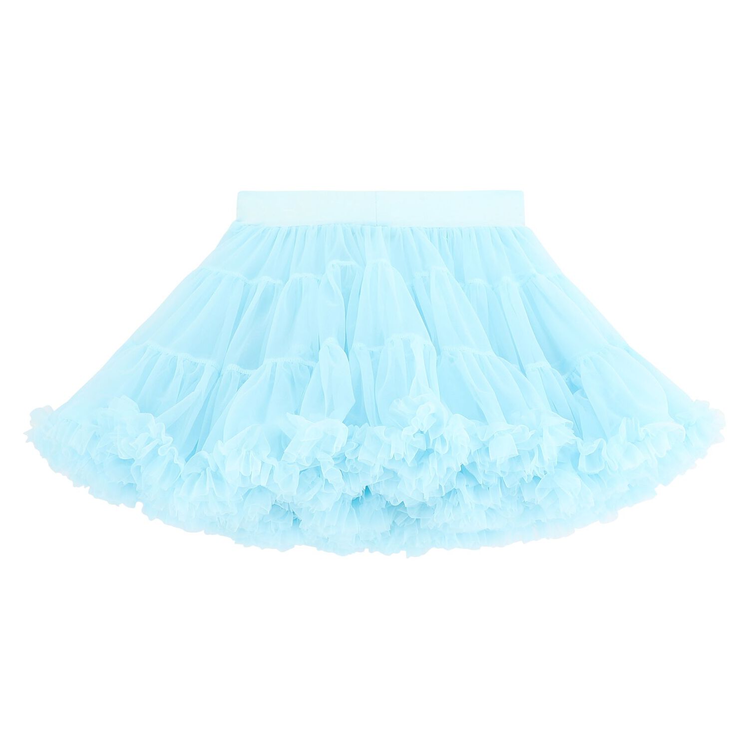 Girls Aqua Tutu Skirt, 9, hi-res image number null