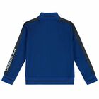 Boys Blue Zip Up Top, 1, hi-res