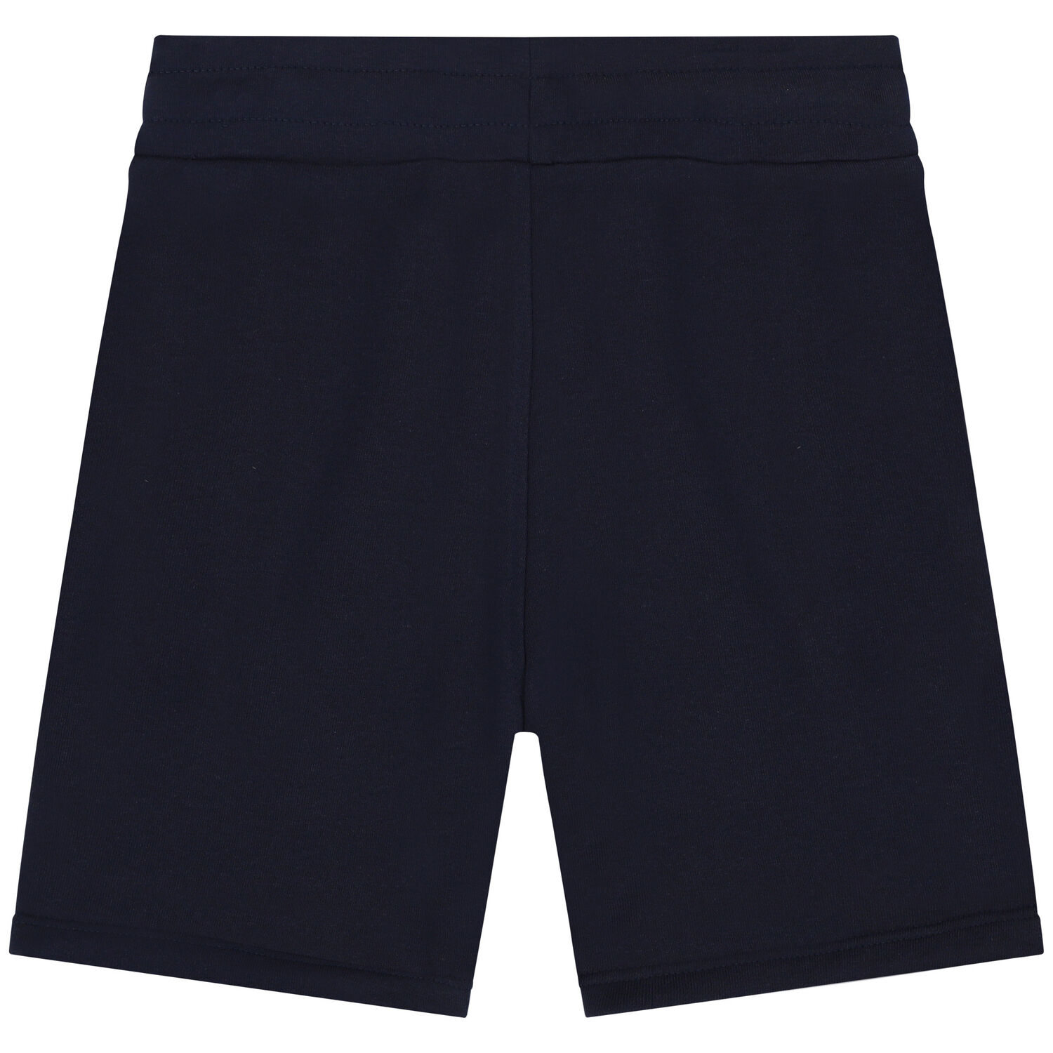 Boys Navy Blue Logo Shorts, 4, hi-res