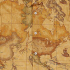 قميص أولاد بطبعة خريطة باللون البيج, 1, hi-res