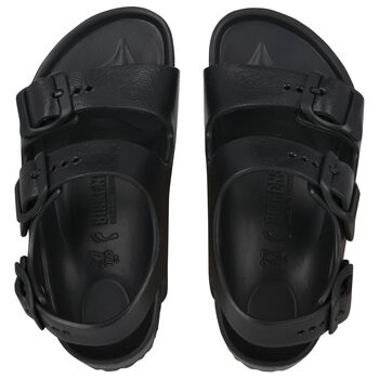 Birkenstock Black Logo Milano Eva Sandals, 1 Black Logo Milano Eva Sandals