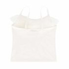 Girls White Sleeveless Top, 1, hi-res
