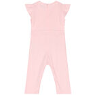 Younger Girls Pink Choupette Jumpsuit, 1, hi-res