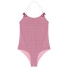 Girls Pink Lumiere Swimsuit, 1, hi-res