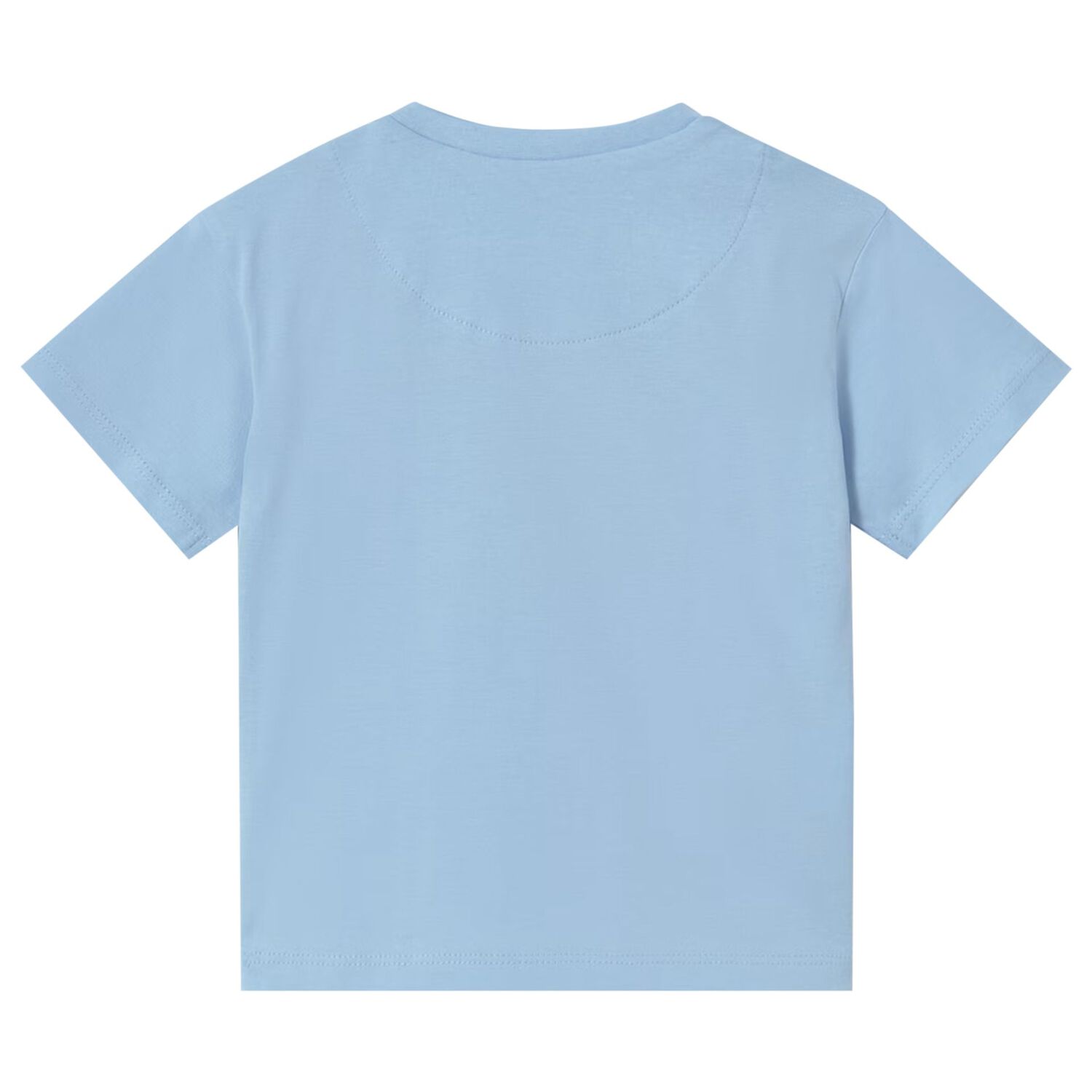 Younger Boys Blue Logo T-Shirt, 2, hi-res