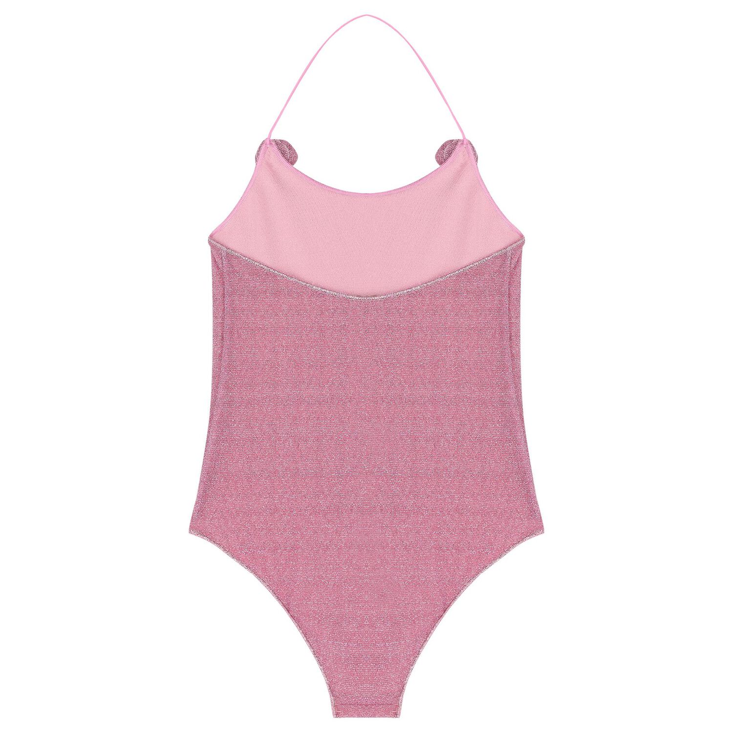 Girls Pink Lumiere Swimsuit, 1, hi-res