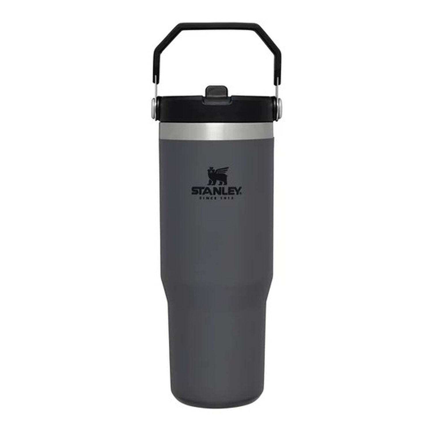كوب ستانلي ايس فلو مع ماصة باللون الأسود, 1, hi-res