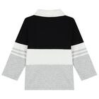 تيشيرت بولو للأولاد بالشعار متعدد الألوان, 1, hi-res