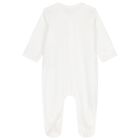 ملابس أطفال للأولاد الصغار بطبعة ديناصور باللونين الأبيض والأخضر (عبوة من قطعتين), 1, hi-res