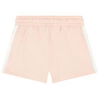 Girls Pink Logo Shorts, 2, hi-res