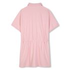 Girls Pink Logo Polo Dress, 1, hi-res