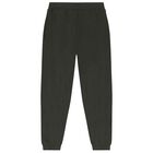 Girls Green & White Leopard Print Tracksuit, 1, hi-res