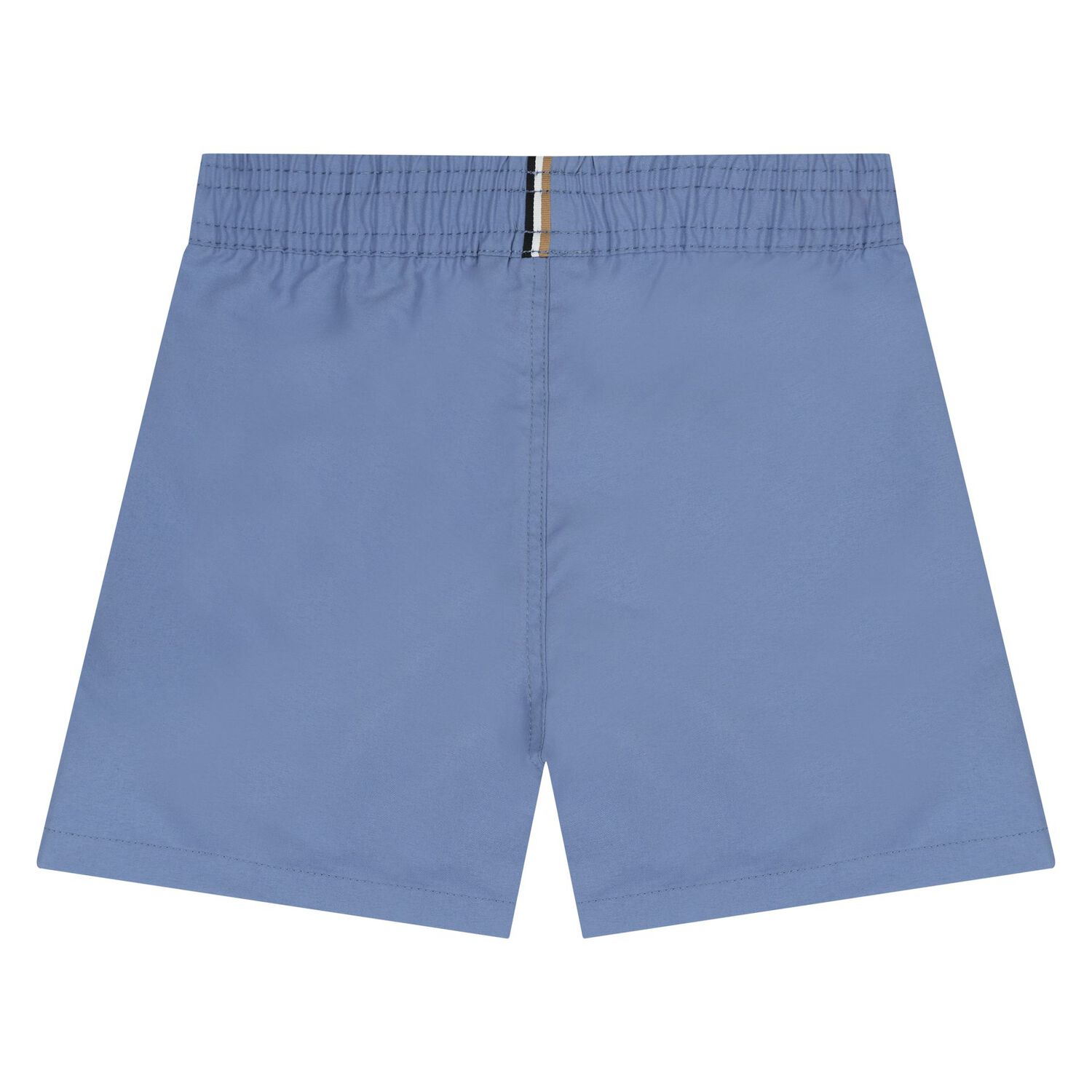 Younger Boys Blue Logo Swim Shorts, 4, hi-res