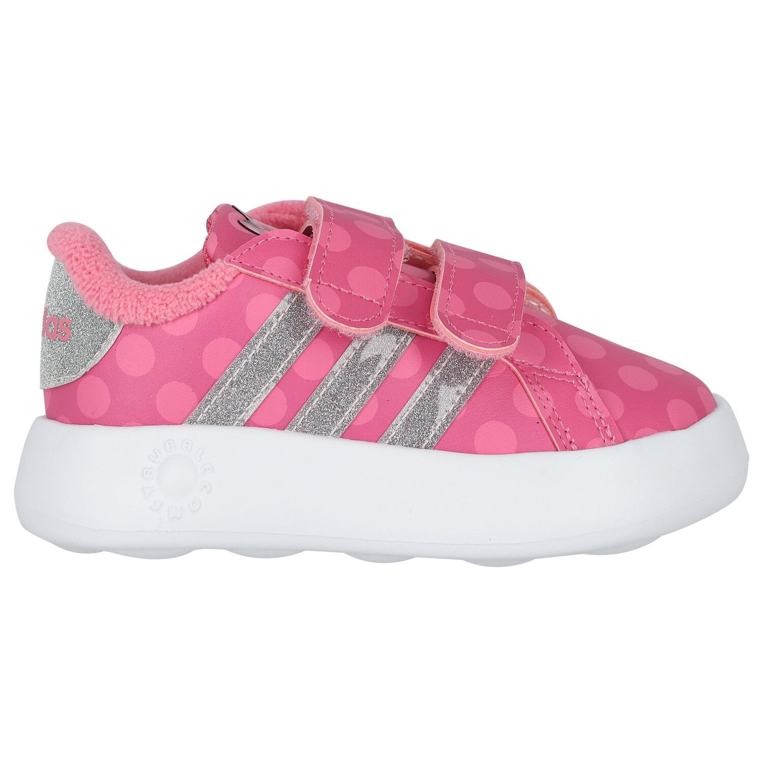 Girls Pink Disney Trainers, 1, hi-res