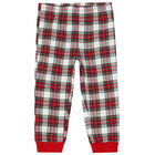 Younger Girls Red & White Pyjamas, 1, hi-res