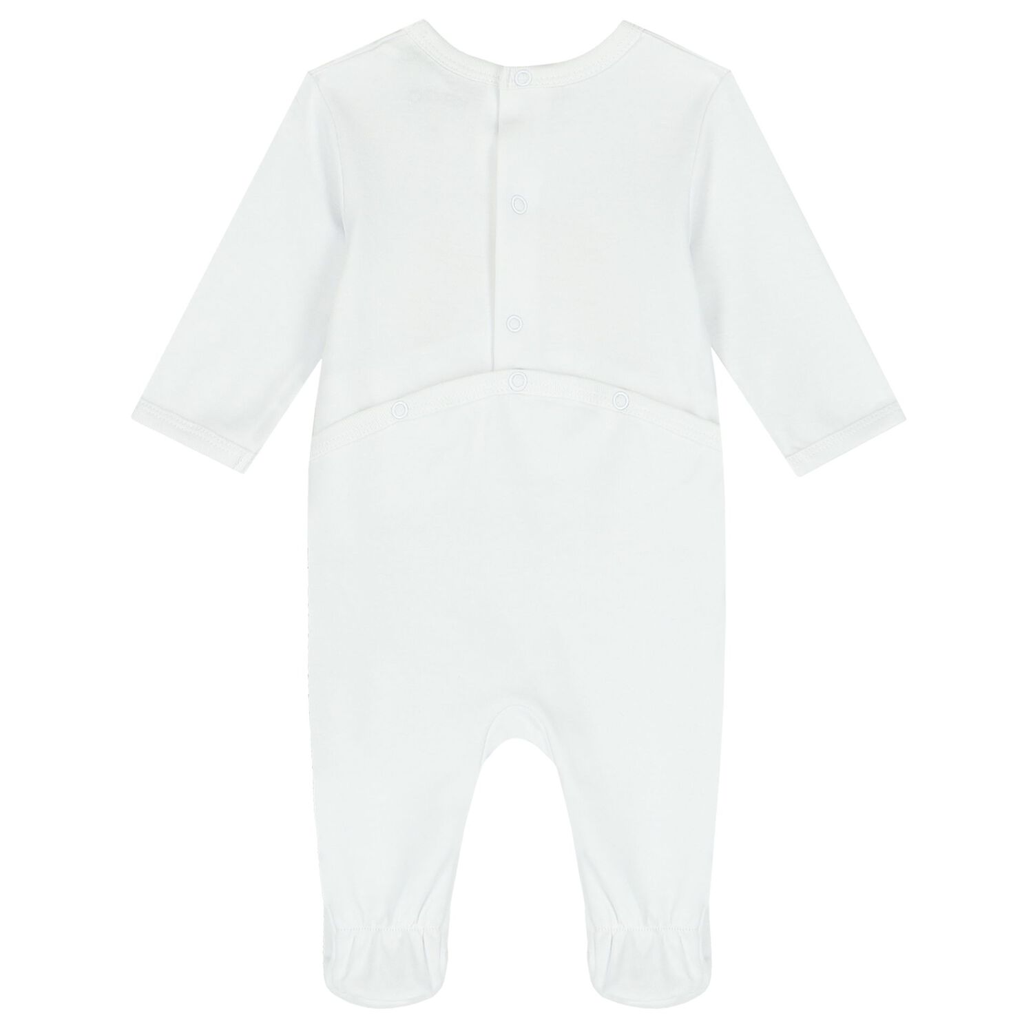 Navy Blue & White Logo Babygrows ( 2-Pack ), 1, hi-res image number null