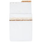 Beige & White Geo Map Baby Nest, 1, hi-res