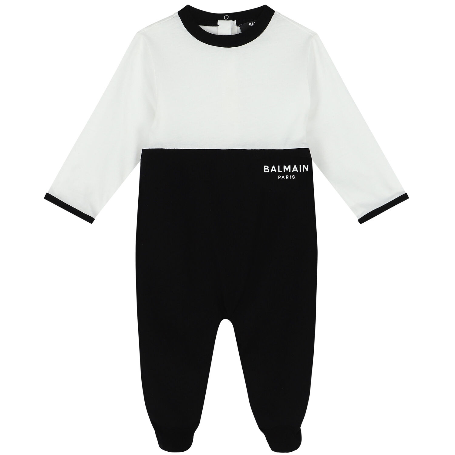 Black & White Logo Babygrow Gift Set, 1, hi-res