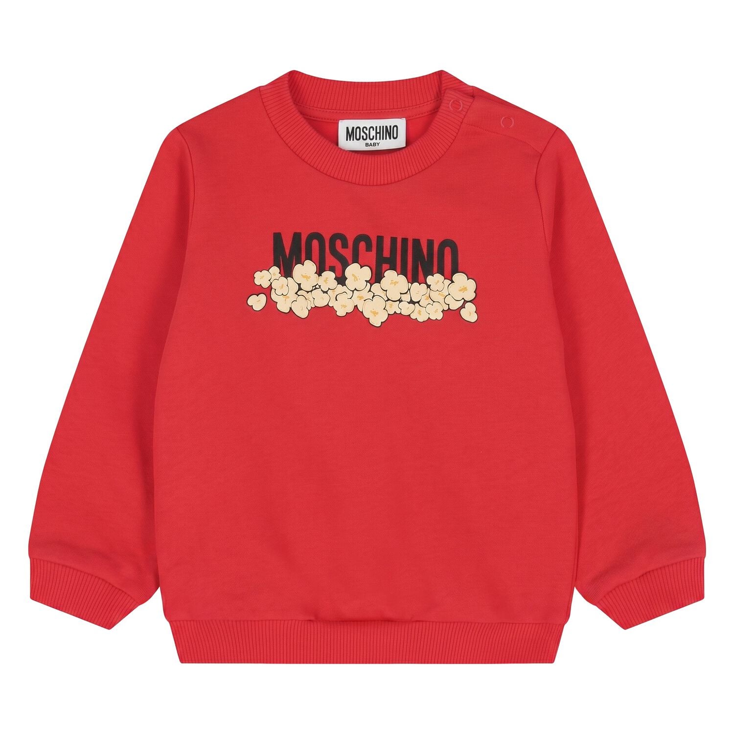 Younger Red Popcorn Logo Sweatshirt, 2, hi-res