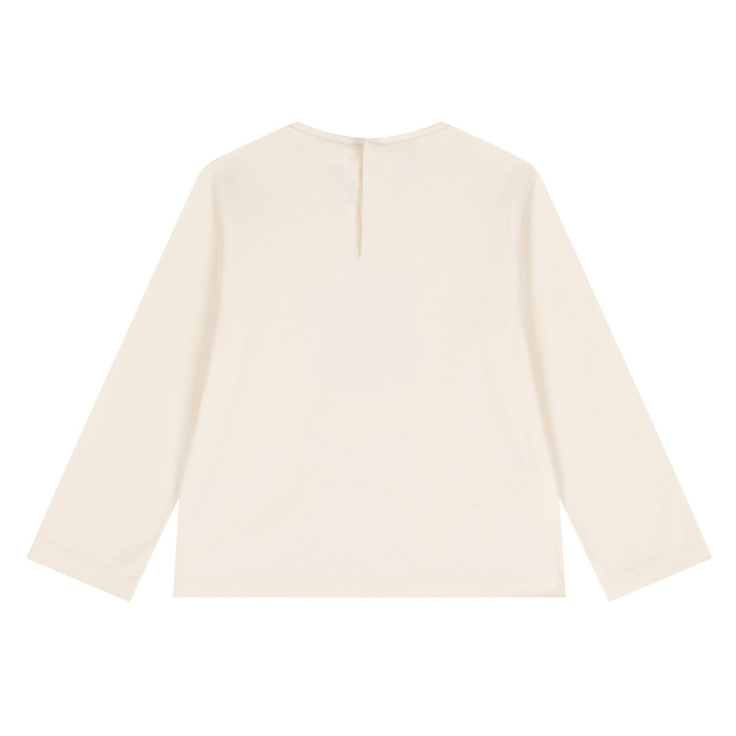 بدلة رياضية من 3 قطع للبنات الصغار باللون العاجي والأزرق الداكن, 1, hi-res