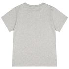 Boys Grey Logo T-Shirt , 1, hi-res