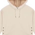 Girls Beige Hooded Tracksuit, 1, hi-res