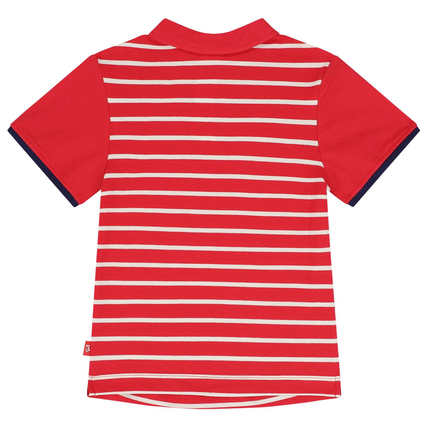 Boys Red & Navy Blue Shorts Set, 1, hi-res