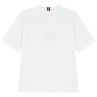 Boys White Logo T-Shirt, 2, hi-res