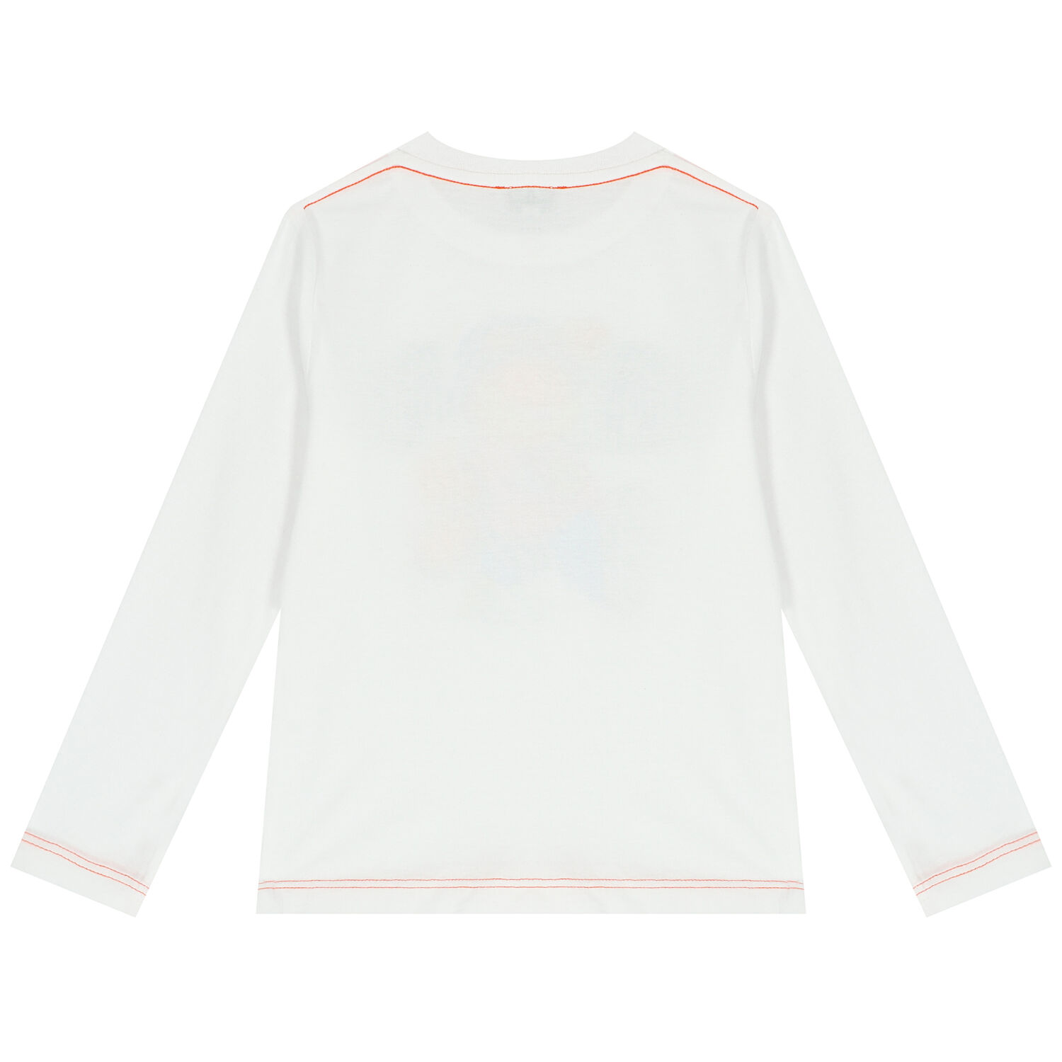 Boys White Garfield Long Sleeve Top, 1, hi-res