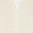 White & Beige Babygrows ( 2 Pack ), 6, hi-res