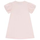Girls Pink Bag Logo Dress, 3, hi-res