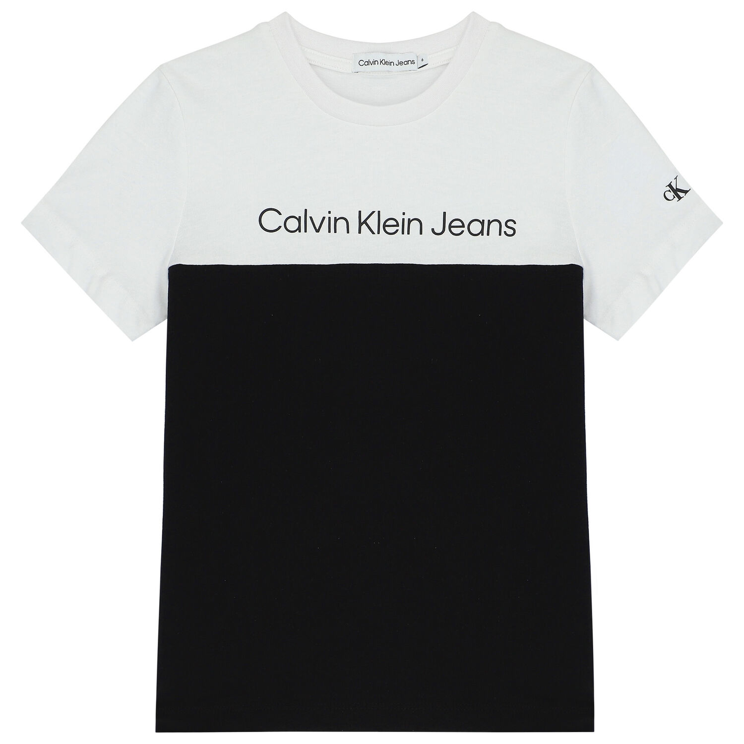 طقم شورت أولاد بالشعارباللون الأبيض والأسود, 1, hi-res