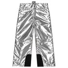 Girls Silver & Pink Star Ski Trousers, 1, hi-res