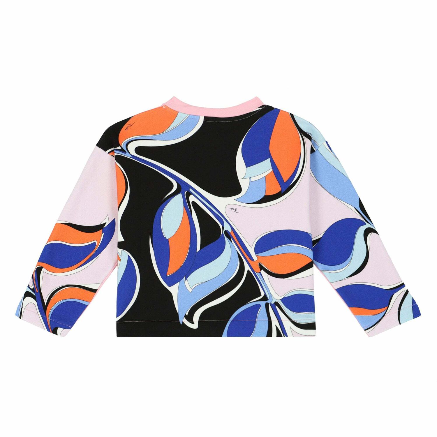 Girls Pink Logo Top, 1, hi-res