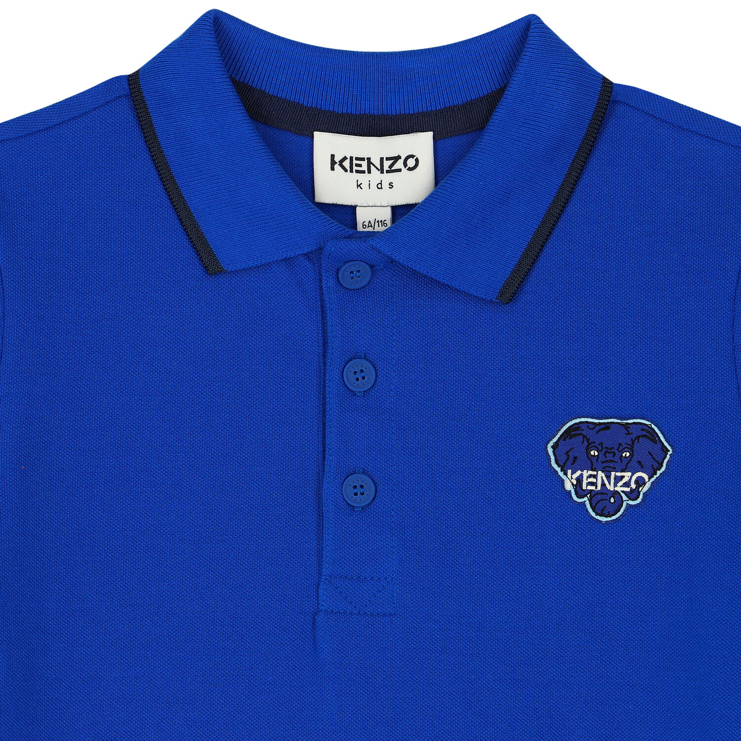 Boys Blue Logo Polo Shirt, 1, hi-res image number null