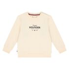 Beige Logo Baby Tracksuit, 1, hi-res