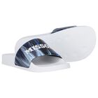 سلايدر متعرج بالشعار باللون الكحلي و الابيض, 1, hi-res